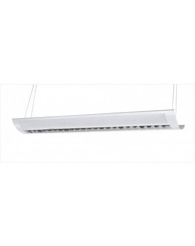 LED Architectural Parabolic 4' Suspended Direct/Indirect Light 4K - Green Lighting Wholesale