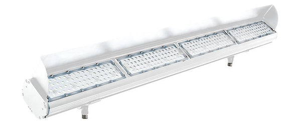 White WestGate LED Outdoor High Bay/Area/Sign Light, 4 Foot, 120 Watts, 5000K, Dimmable - Green Lighting Wholesale