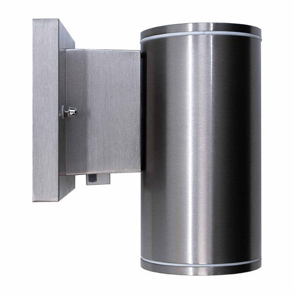 WMC3 - 3" Multi-Kelvin Brushed Nickel LED Wall Mount Cylinder Up/ Down Light - Green Lighting Wholesale